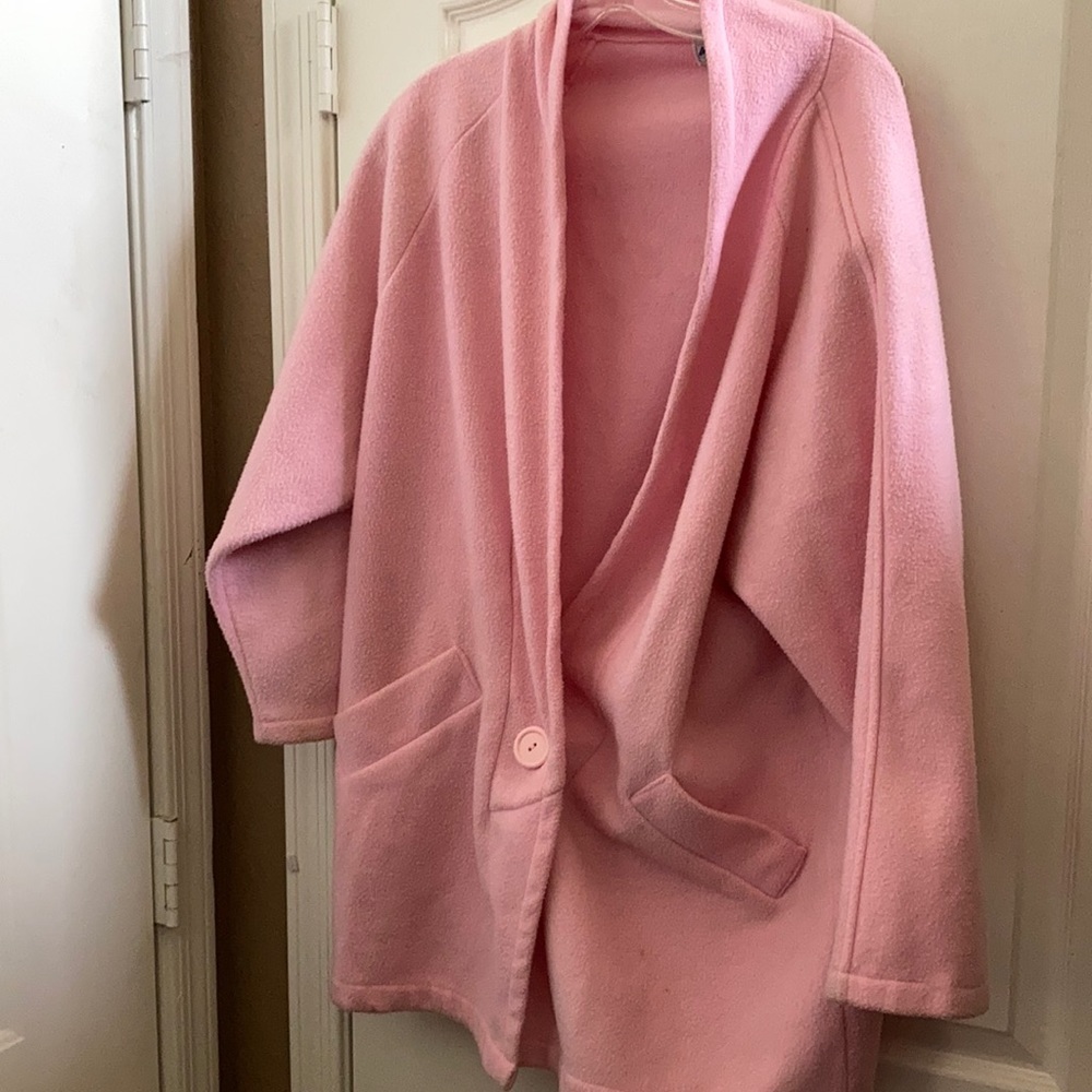 FINAL MARKDOWN A’MILANO oversized fleece jacket medium